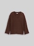Loose Fit Strickpullover mit Wollanteil
