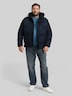 Pufferjacke mit abnehmbarer Kapuze