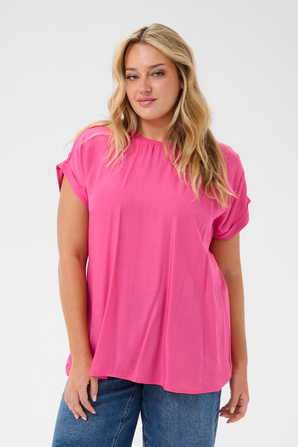 Langarm-Bluse Regular fit