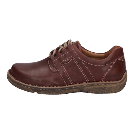 Damen Halbschuh Neele 44, rubin-kombi