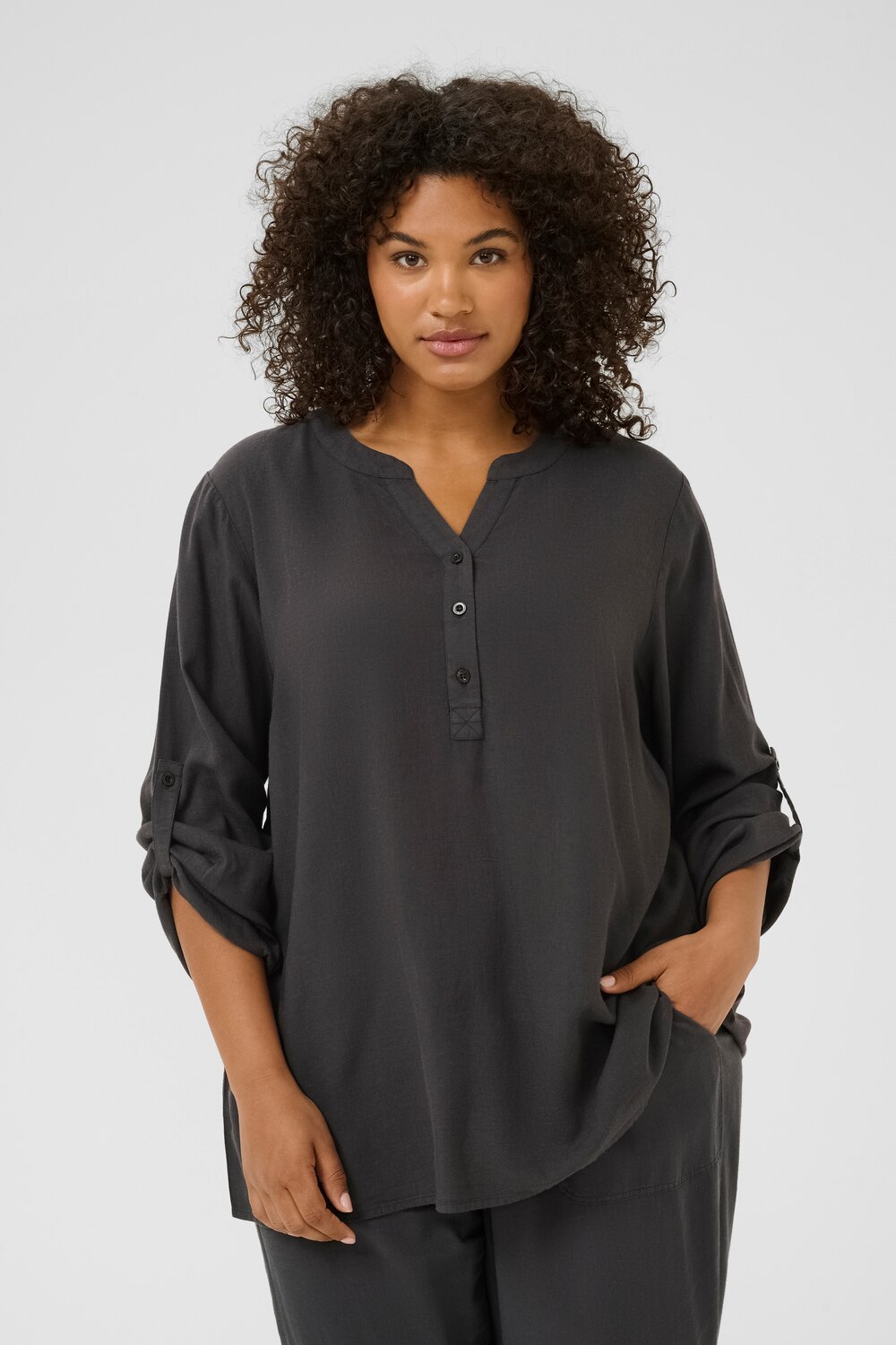 Blouse met lange mouwen Loose fit