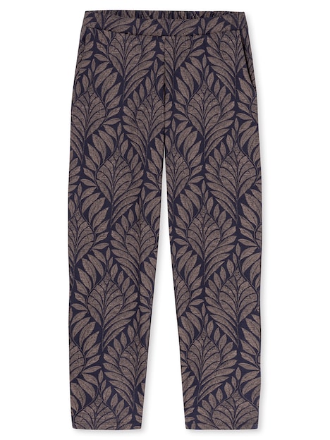 Schiesser Damen Schlafanzug Interlock deepseablue