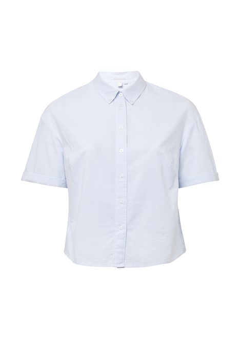 Oversize-Bluse aus Baumwolle-Popeline