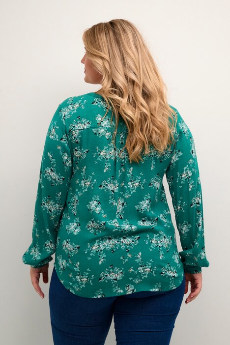 Langarm-Bluse Regular fit