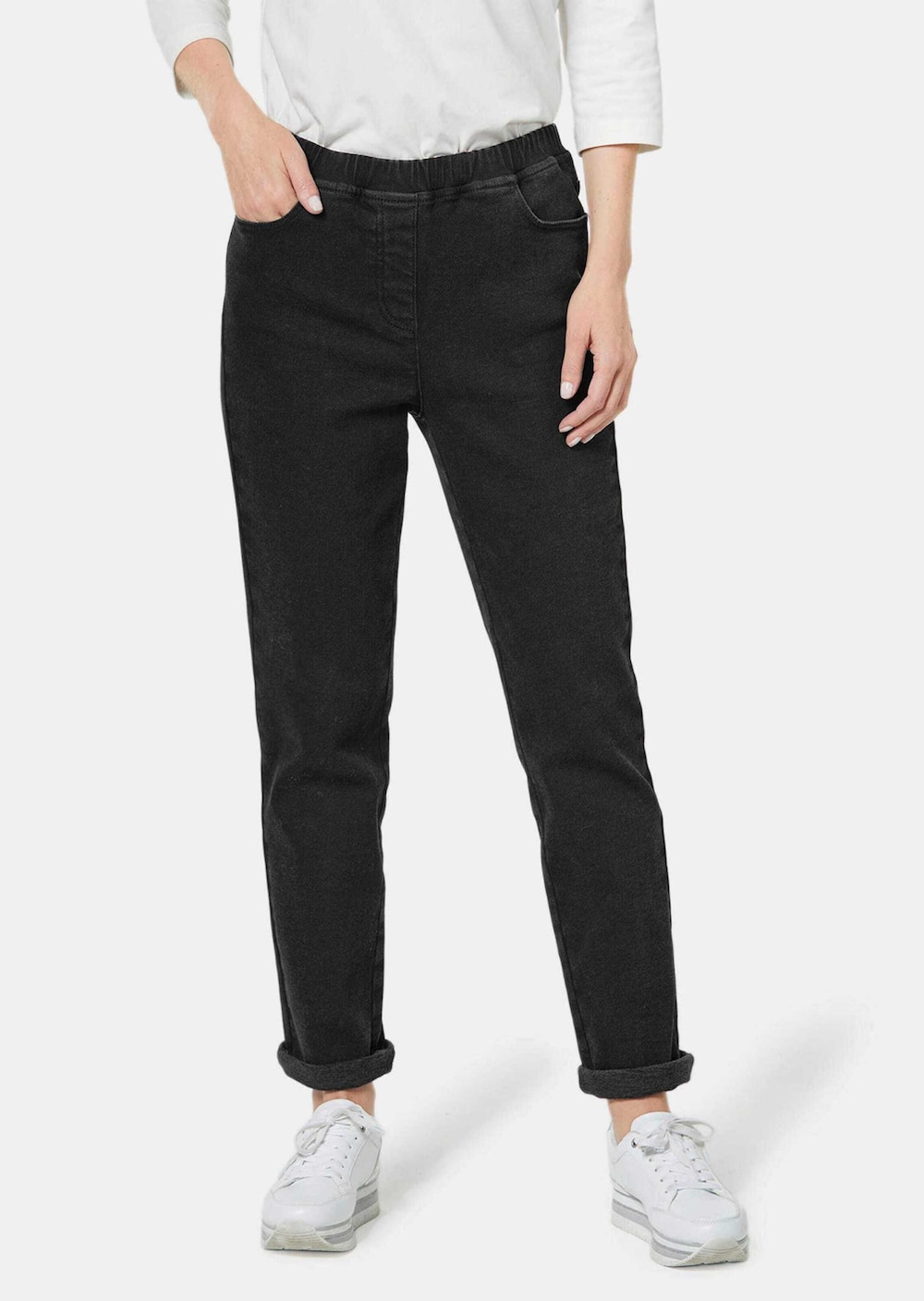 Stretchbequeme Thermo-Jeans LOUISA mit kuscheliger Innenseite