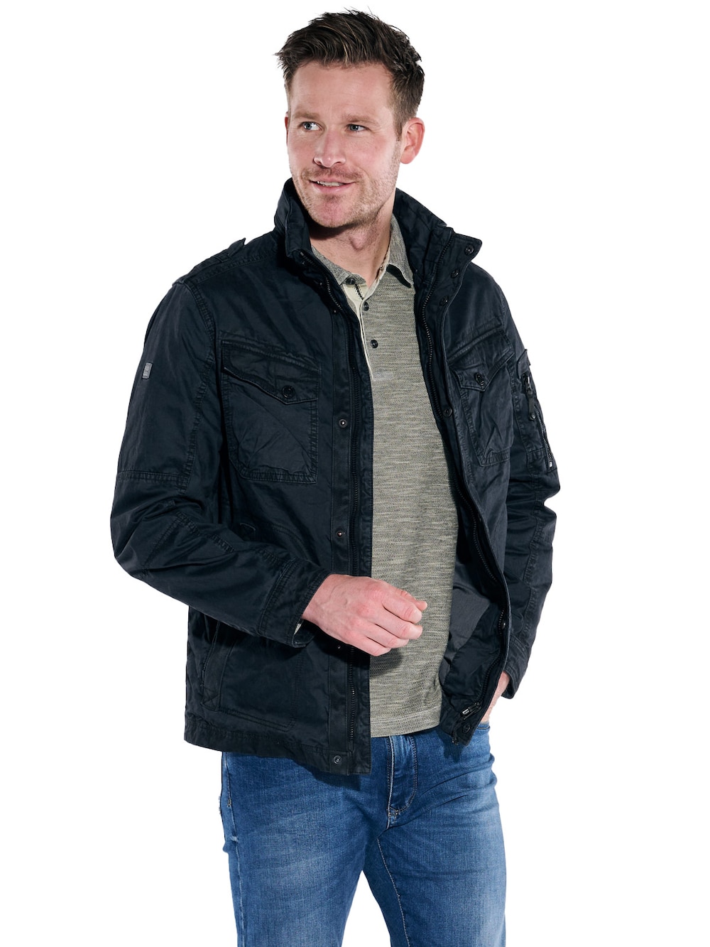 Baumwoll-Jacke regular