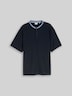 Poloshirt mit Stehkragen