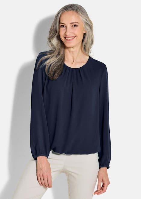 Elegante Bluse aus Chiffon