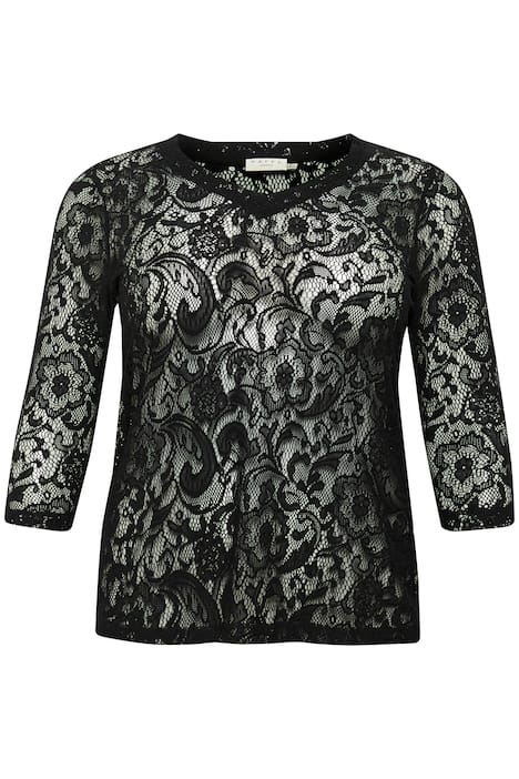 Langarm-Bluse Regular fit