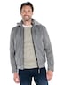 engbers Herren Lederjacke , Hellblau