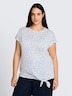 T-Shirt mit Knotendetail
