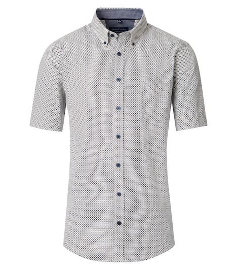 Freizeithemd Kurzarm Print Comfort Fit