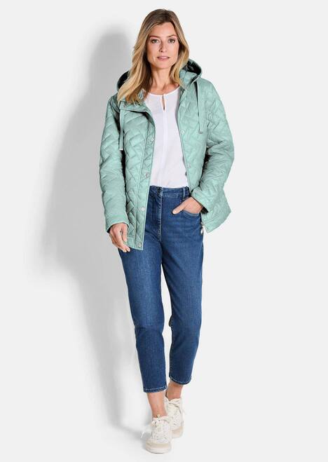 GOLDNER Gewatteerd jasje Licht, gewatteerd jack met capuchon