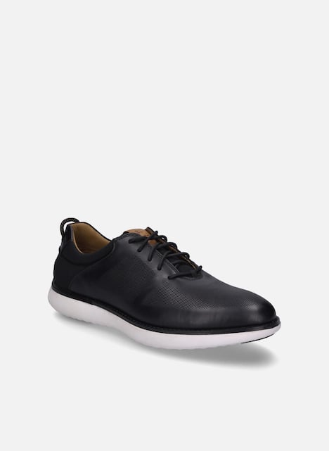 Herren Halbschuh Finley 01, schwarz-kombi