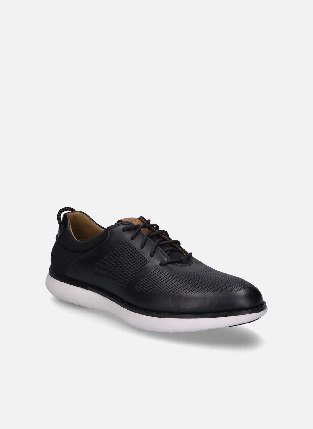 Herren Halbschuh Finley 01, schwarz-kombi