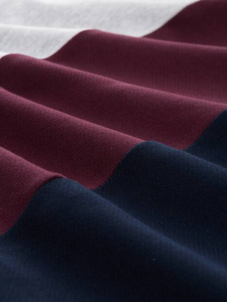 Sweatshirt mit Colour Blocking