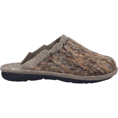 Damen Hausschuh Lille 07, braun-multi