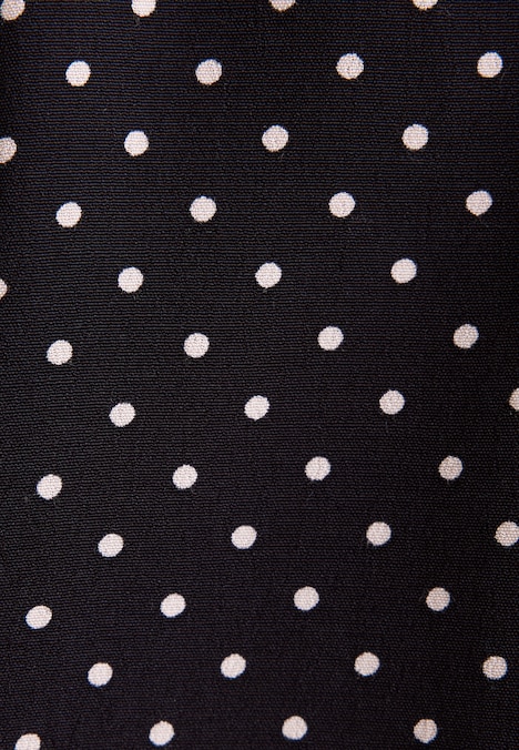 Damen Ausgestellte Bluse - Druck