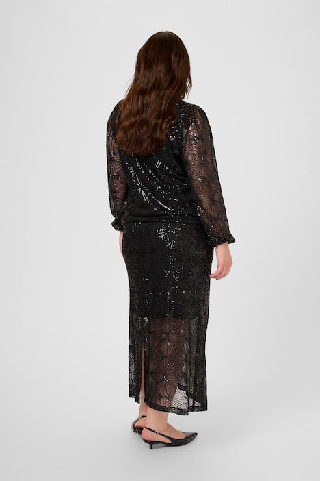 Langarm-Bluse Regular fit