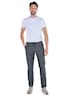 Herren Chino-Hose mit Tunnelzug , Anthrazit