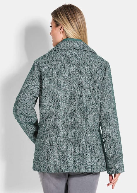 GOLDNER Jas Jack in 2-in-1-look met gewatteerde inzet