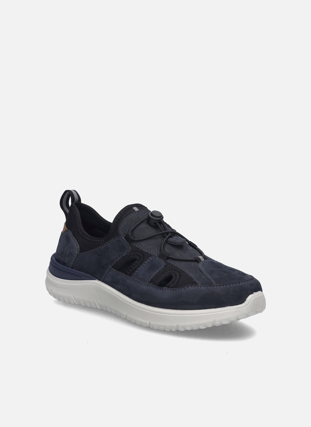 Herren Halbschuh Wales 02, dunkelblau-kombi