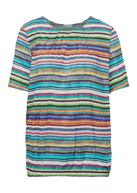 GOLDNER Blouse met print Kleurrijk gedessineerde blouse met mooie details