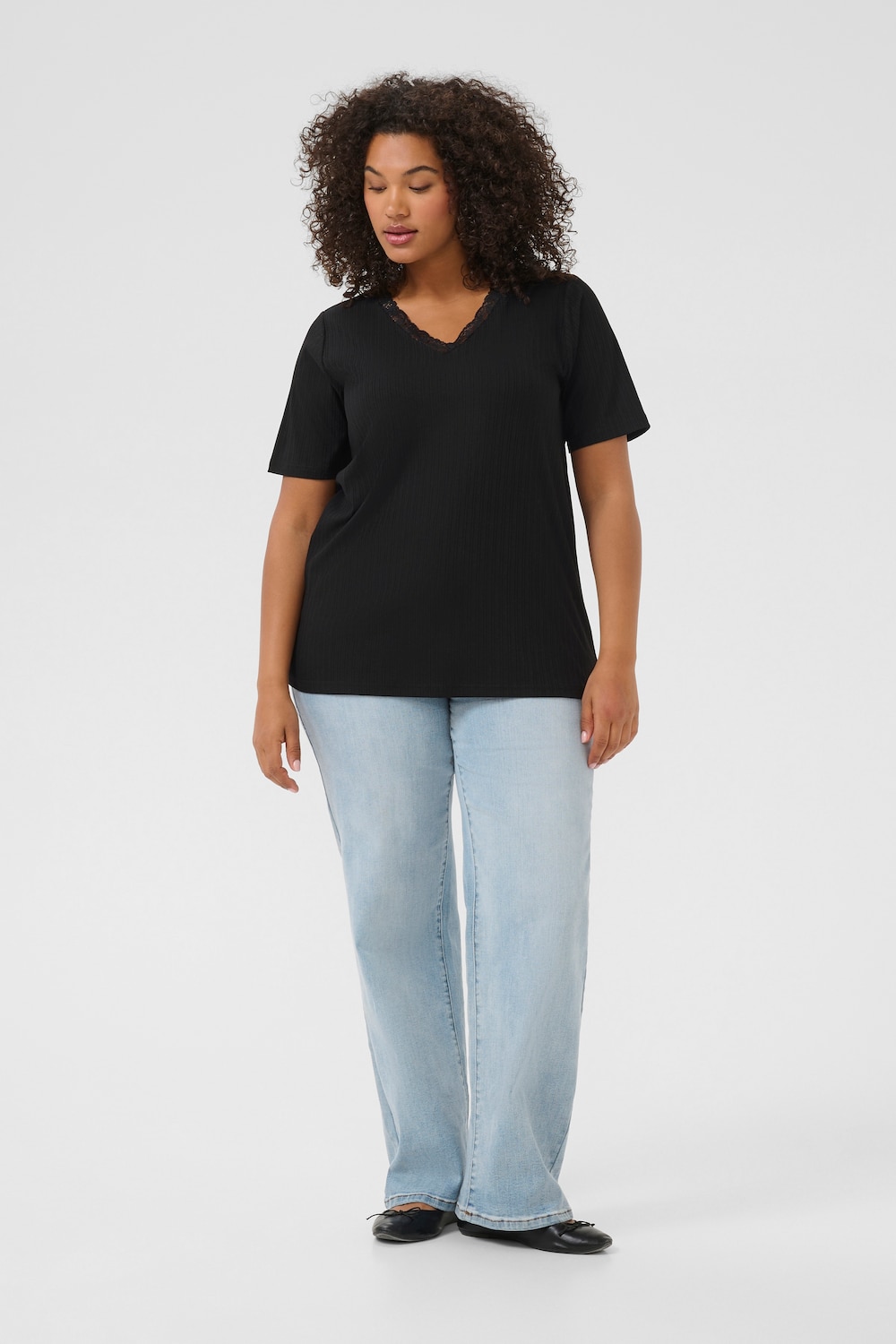 Kurzarm-Bluse Regular fit
