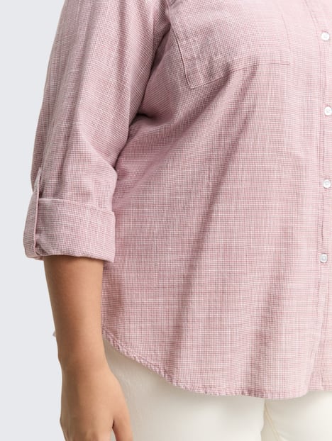 Bluse mit Brusttaschen