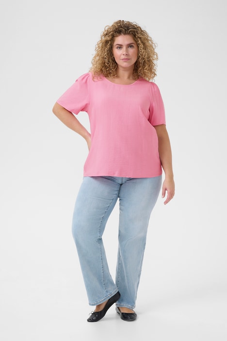 Kurzarm-Bluse Regular fit