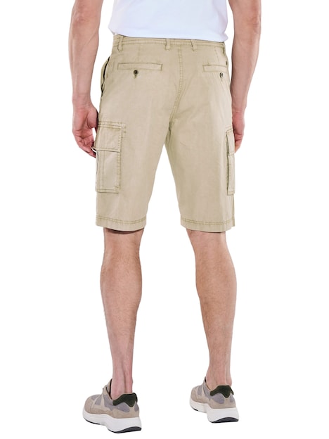 Herren Bermuda mit Tunnelzug , Beige