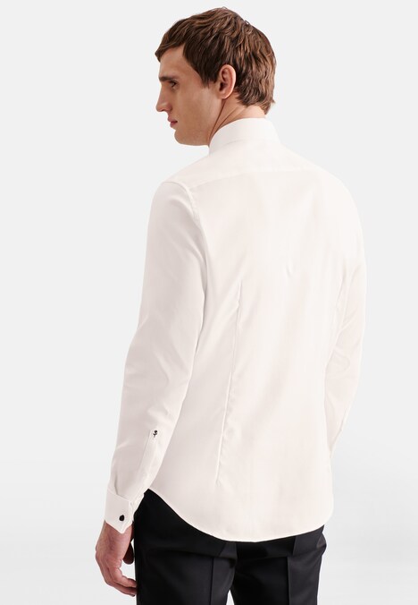Herren Smokinghemd - Uni