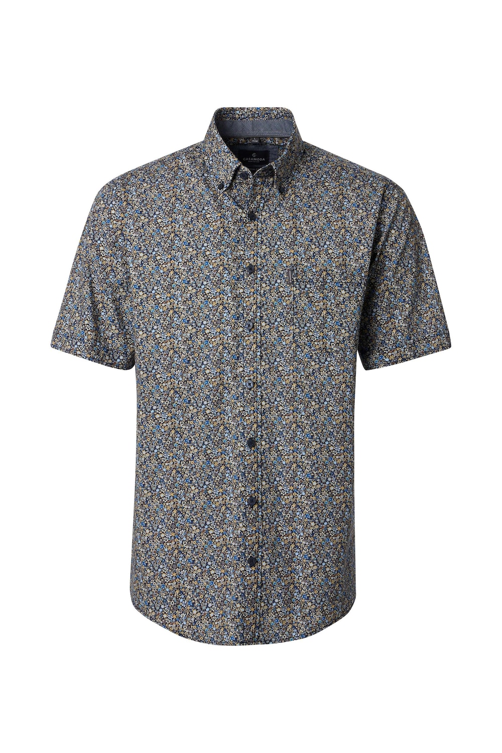 Freizeithemd Kurzarm Print Casual Fit