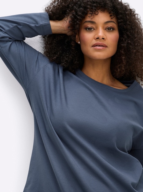 Sweatshirt Sweatshirt in Oversize-Form Langarm