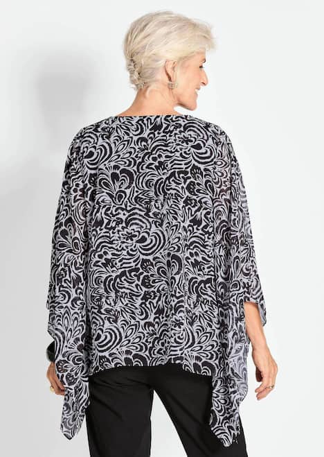 GOLDNER Schlupfbluse Schlupfbluse