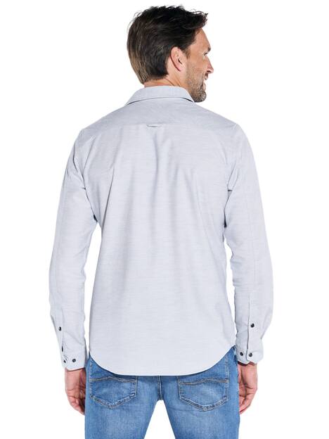 engbers Herren Langarm-Hemd uni , Hellblau