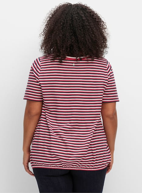 Rundhalsshirt Kurzarm