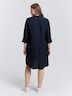 Blusenkleid mit Leinenanteil