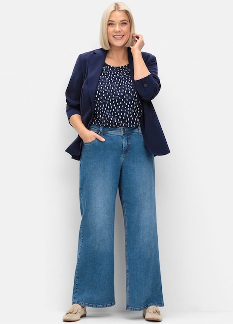 Stretch-Jeans Uni
