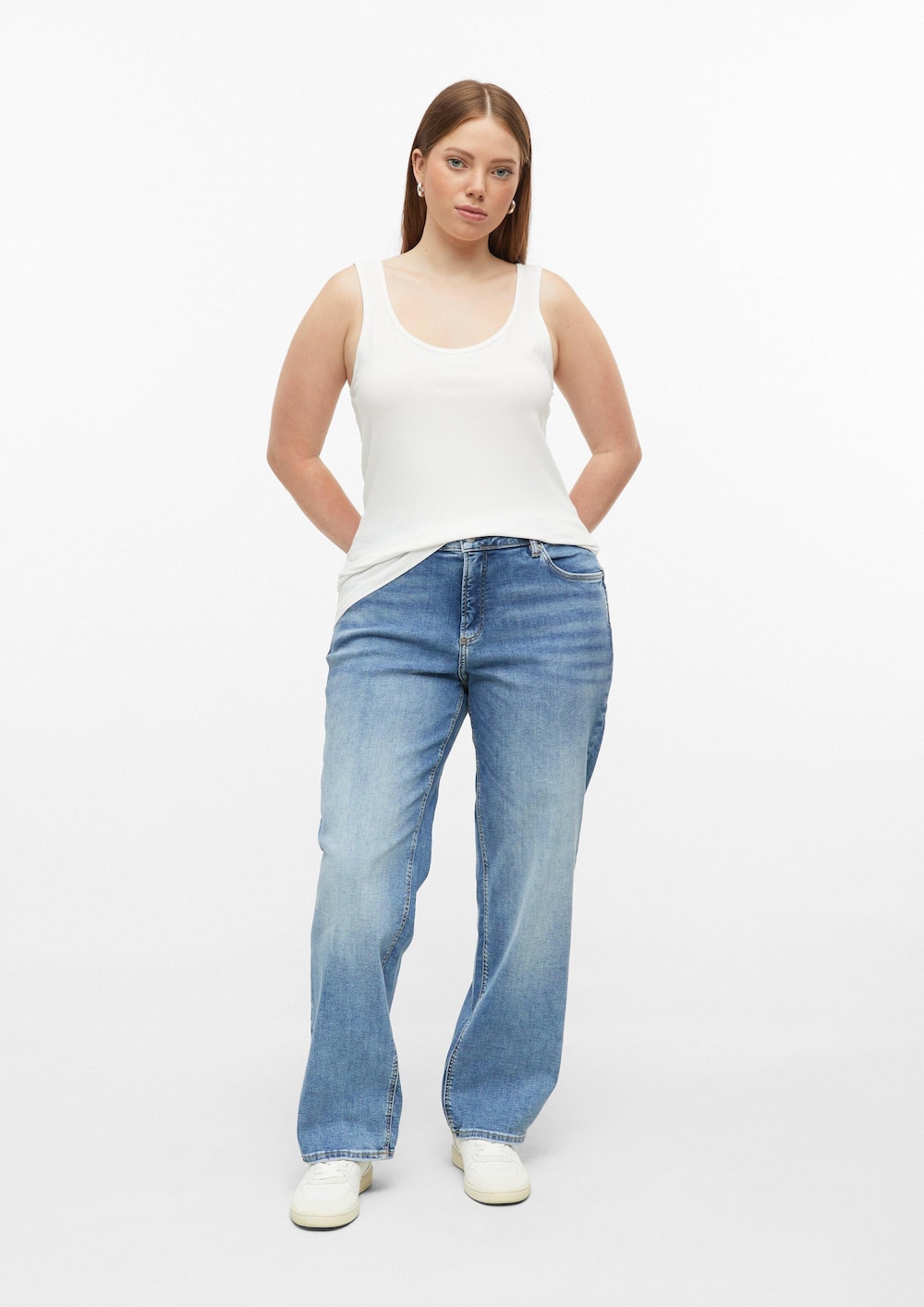 Jeans Straight / Mid Rise / Straight Leg