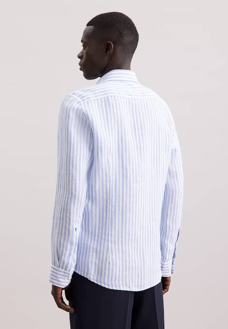Herren Business Hemd - Streifen
