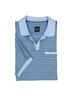 engbers Herren Polo-Shirt meliert , Mittelblau