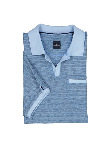 Polo-Shirt meliert