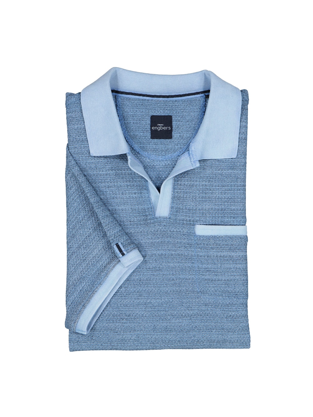 Polo-Shirt meliert