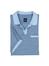 engbers Herren Polo-Shirt meliert , Mittelblau
