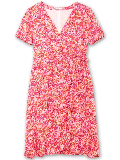 Sommerkleid Kurzarm Mehrfarbig