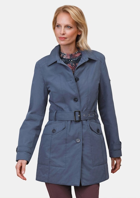 Hochwertiger, leicht wattierter Trenchcoat