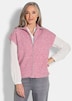 GOLDNER Tricot vest Tricot vest met ritssluiting