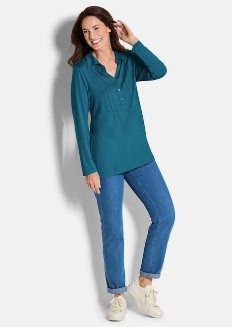 GOLDNER Tuniekshirt Tuniek van viscose-jersey