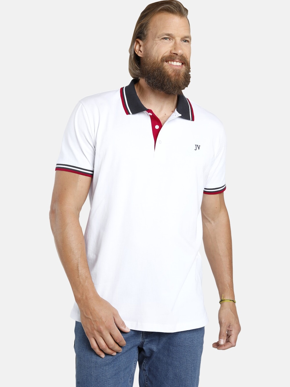 Jan Vanderstorm Doppelpack Poloshirt JOHAN
